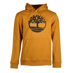 суичър,мъжки,пуловери,timberland,core,tree,logo,brushback,hoodie,orange