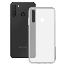 други,аксесоари,contact,flex,tpu,galaxy,a21,silicone,phone,case,clear,(clear)