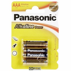 батерии,panasonic,pack,4,lr,03,aaa,battery,black,(silver)