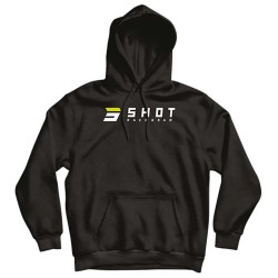 суичър,мъжки,пуловери,shot,team,hoodie,black,(black)