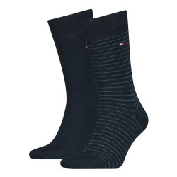 чорапи,мъжки,чорапи,tommy,hilfiger,small,stripe,classic,socks,2,pairs,dark,navy,(blue)