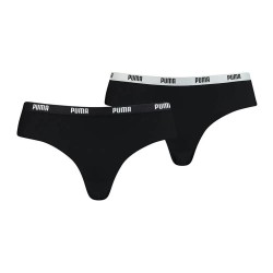 дамско,бельо,дамски,бикини,и,танкини,puma,microfiber,brazilian,panties,2,units,black,(black)