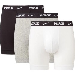 боксерки,мъжко,бельо,nike,eday,brief,boxers,3,units,white,grey,heather,black,(white,black,grey)