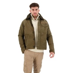 Яке Superdry Waxed Field Deck jacket - Green (Dirty Khaki) яке,мъжки,якета,superdry,waxed,field,deck,jacket,green,(dirty,khaki)