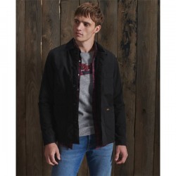 мъжки,якета,superdry,utility,mix,overshirt,black
