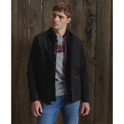 Superdry Utility Mix overshirt - Black (Black Wax) мъжки,якета,superdry,utility,mix,overshirt,black,(black,wax)