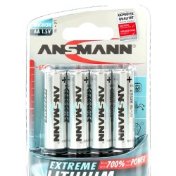 батерии,ansmann,1x4,extreme,lithium,mignon,aa,lr,6,batteries,silver,(silver)