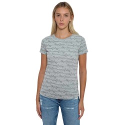 тениска,дамски,тениски,pepe,jeans,cecile,short,sleeve,t,shirt,grey,marl,(blue)