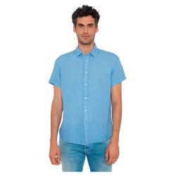 риза,с,къс,ръкав,мъжки,ризи,pepe,jeans,mark,short,sleeve,shirt,bay,(blue)