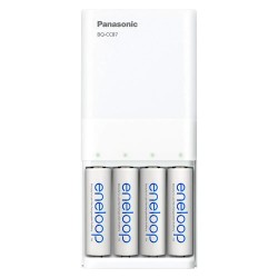 батерии,eneloop,usb,fastcharge,device,4,aa,battery,charger,1900mah,white