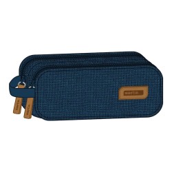 канцеларски,принадлежности,safta,ultramar,double,pencil,case,blue,(ultramar)