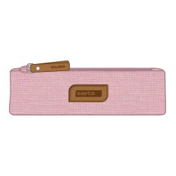 канцеларски,принадлежности,safta,colorete,narrow,pencil,case,pink,(colorete)