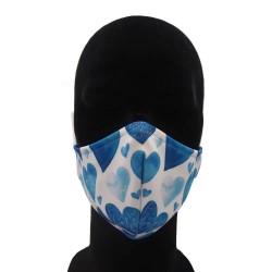 други,аксесоари,matt,face,mask,hearts,(white,blue)