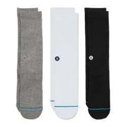 чорапи,мъжки,чорапи,stance,icon,socks,3,pairs,multicolor,(multi)