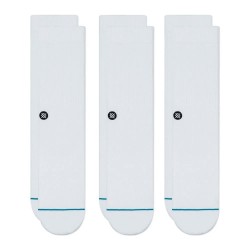 чорапи,мъжки,чорапи,stance,icon,socks,3,pairs,white