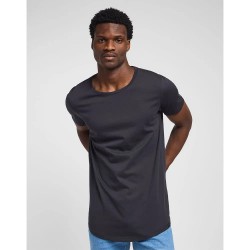 тениска,мъжки,тениски,lee,elongated,short,sleeve,t,shirt,black,(washed,black)