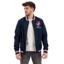 яке,мъжки,якета,superdry,nylon,varsity,jacket,blue