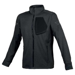 блуза,дамски,блузи,macna,ripple,full,zip,sweatshirt,black,(grey,black)