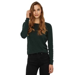 блуза,дамски,пуловери,дамски,плетени,дрехи,vero,moda,care,structure,sweater,black,(pine,grove)