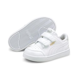 маратонки,детски,маратонки,puma,shuffle,velcro,trainers,puma,white,puma,white,gray,violet,puma,team,(white)