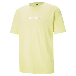 тениска,мъжки,тениски,puma,rad,cal,short,sleeve,t,shirt,yellow,(yellow,pear)