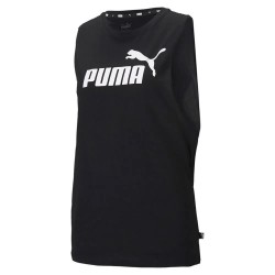 тениска,дамски,тениски,puma,essential,cut,off,logo,sleeveless,t,shirt,black