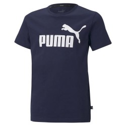 тениска,детски,тениски,puma,essential,logo,short,sleeve,t,shirt,peacoat,(blue)
