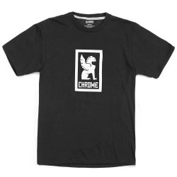 тениска,мъжки,тениски,chrome,vertical,border,logo,short,sleeve,t,shirt,black,white,(black)