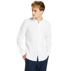 риза,с,дълъг,ръкав,мъжки,ризи,timberland,mill,river,korean,long,sleeve,shirt,white