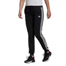 панталони,дамски,панталони,adidas,essentials,single,jersey,3,stripes,pants,black