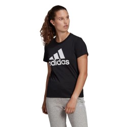 тениска,дамски,тениски,adidas,essentials,logo,short,sleeve,t,shirt,black,(black,white)
