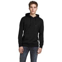 суичър,мъжки,пуловери,jack,&,jones,basic,hoodie,black,regular,fit,(black)