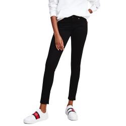 дънки,дамски,панталони,tommy,jeans,sophie,low,rise,skinny,jeans,black