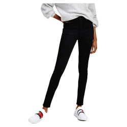 дънки,дамски,панталони,tommy,jeans,sylvia,high,rise,super,skinny,jeans,black