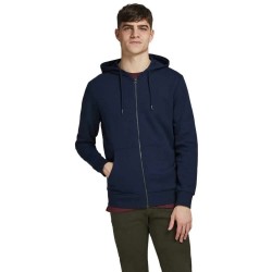 сако,мъжки,пуловери,jack,&,jones,basic,full,zip,sweatshirt,navy,blazer,regular,fit,(blue)