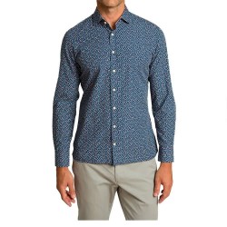 риза,с,дълъг,ръкав,мъжки,ризи,hackett,ice,lolly,print,long,sleeve,shirt,blue
