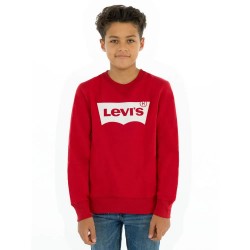 блуза,детски,блузи,levi´s,®,batwingneck,sweatshirt,red,(levis,red,white)
