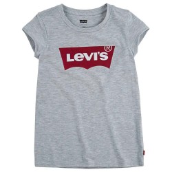 тениска,детски,тениски,levi´s,®,batwing,short,sleeve,t,shirt,light,gray,heather,red,(grey)