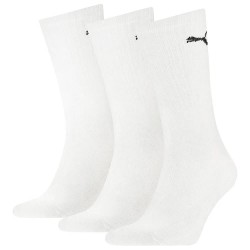 чорапи,мъжки,чорапи,puma,sport,crew,lightweight,socks,3,pairs,white,(white)