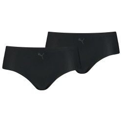 дамско,бельо,дамски,бикини,и,танкини,puma,seamless,hang,hipster,panties,2,units,black,(black)