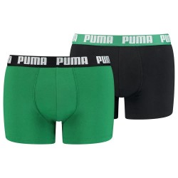 боксерки,мъжко,бельо,puma,basic,boxers,2,units,amazon,green,(green,black)