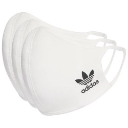 други,аксесоари,adidas,originals,face,mask,3,units,white,(white)