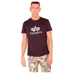 тениска,мъжки,тениски,alpha,industries,basic,short,sleeve,t,shirt,deep,maroon,(brown)
