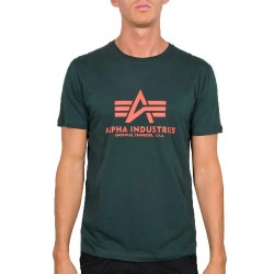 тениска,мъжки,тениски,alpha,industries,basic,short,sleeve,t,shirt,dark,petrol,(green)