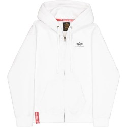 блуза,мъжки,пуловери,alpha,industries,basic,sl,full,zip,sweatshirt,white