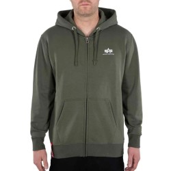 блуза,мъжки,пуловери,alpha,industries,basic,sl,full,zip,sweatshirt,dark,olive,(green)