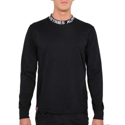 мъжка,тениска,мъжки,тениски,alpha,industries,neck,print,long,sleeve,t,shirt,black