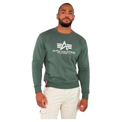 блуза,мъжки,пуловери,alpha,industries,basic,sweatshirt,vintage,green,(green)