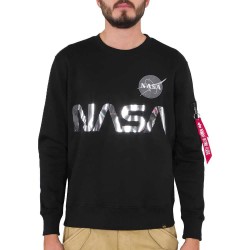блуза,мъжки,пуловери,alpha,industries,nasa,reflective,sweatshirt,black,(black,chrome)