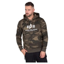суичър,мъжки,пуловери,alpha,industries,basic,camo,hoodie,green,(olive,camo)